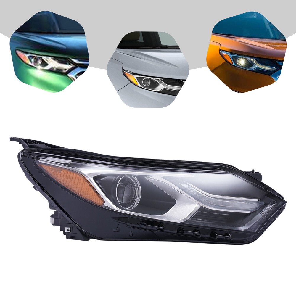 Right Headlight Hid Xenon w/LED DRL Headlamp For Chevrolet Equinox 2018-2021