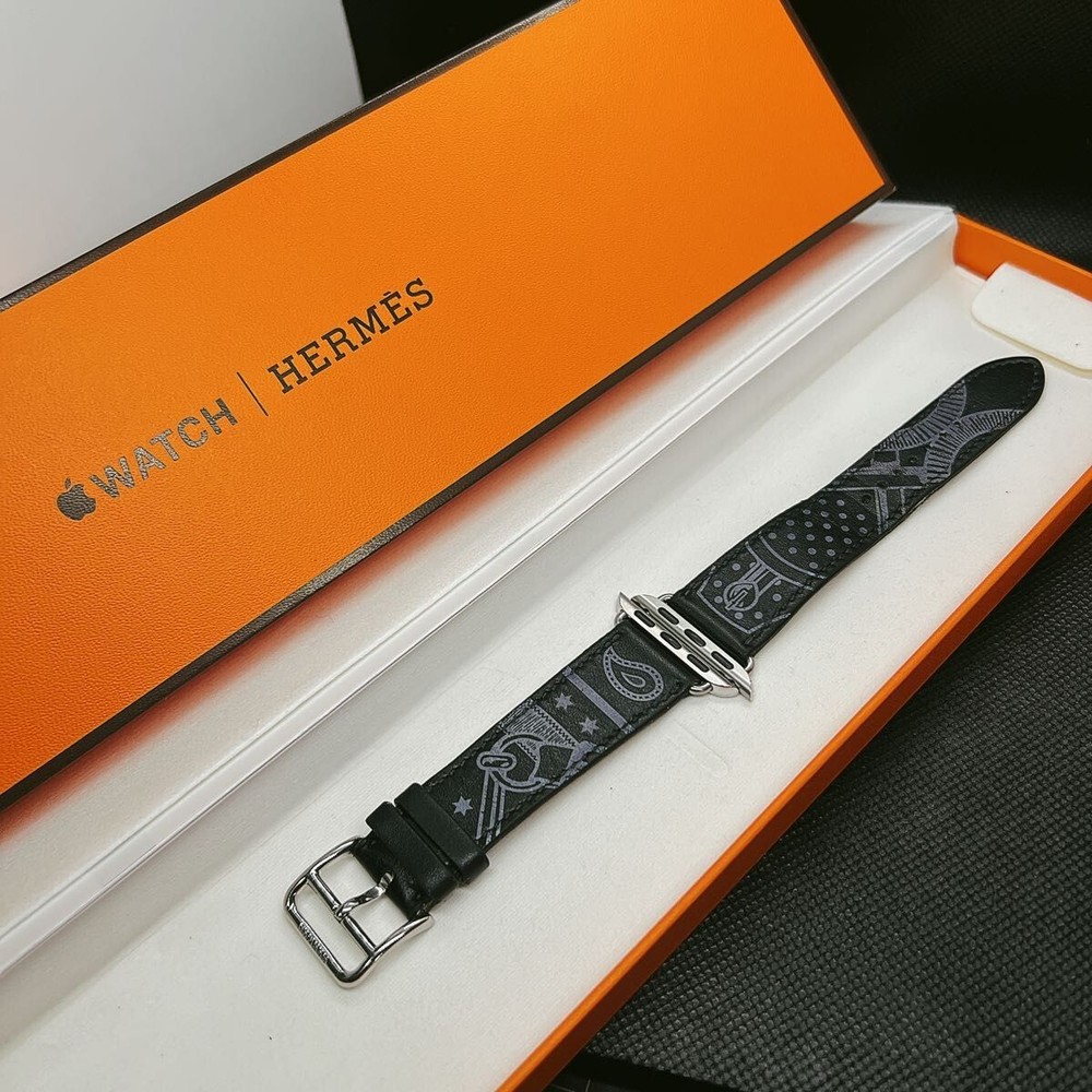 Hermes Apple Watch Vaux Gala Marine Limited Edition Belt