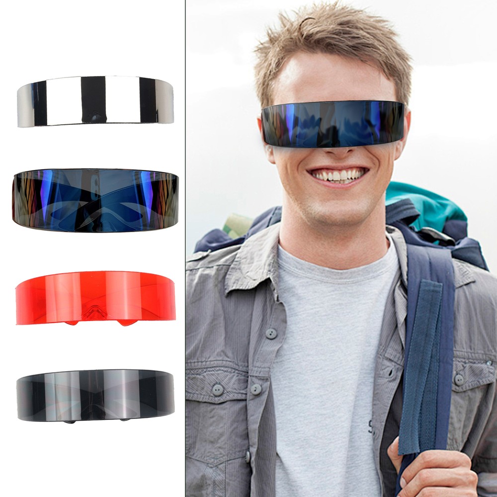 Futuristic Party Festival Sunglasses for Cosplay and Costumes with UV Protection Style