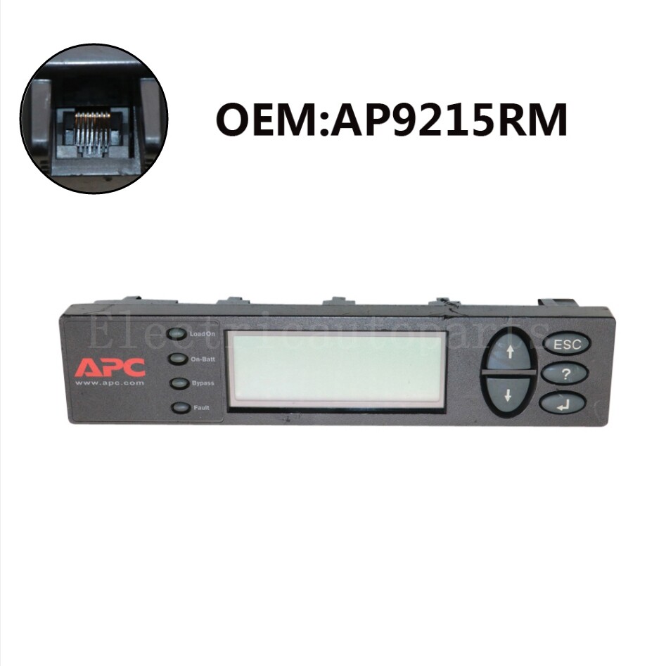 OEM AP9215RM Symmetra LCD Control Panel Display Remote Powerview Rack Mount