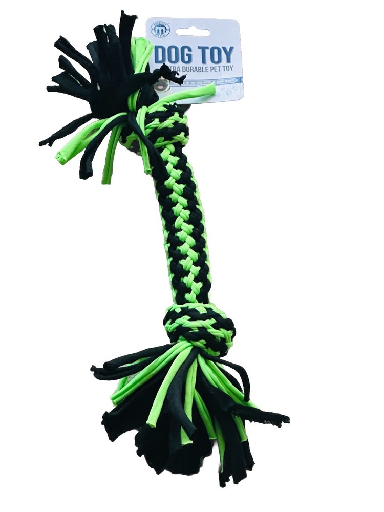 Greenbriar Kennel Club Dog Rope Toy Multicolored Interactive Heavy Duty