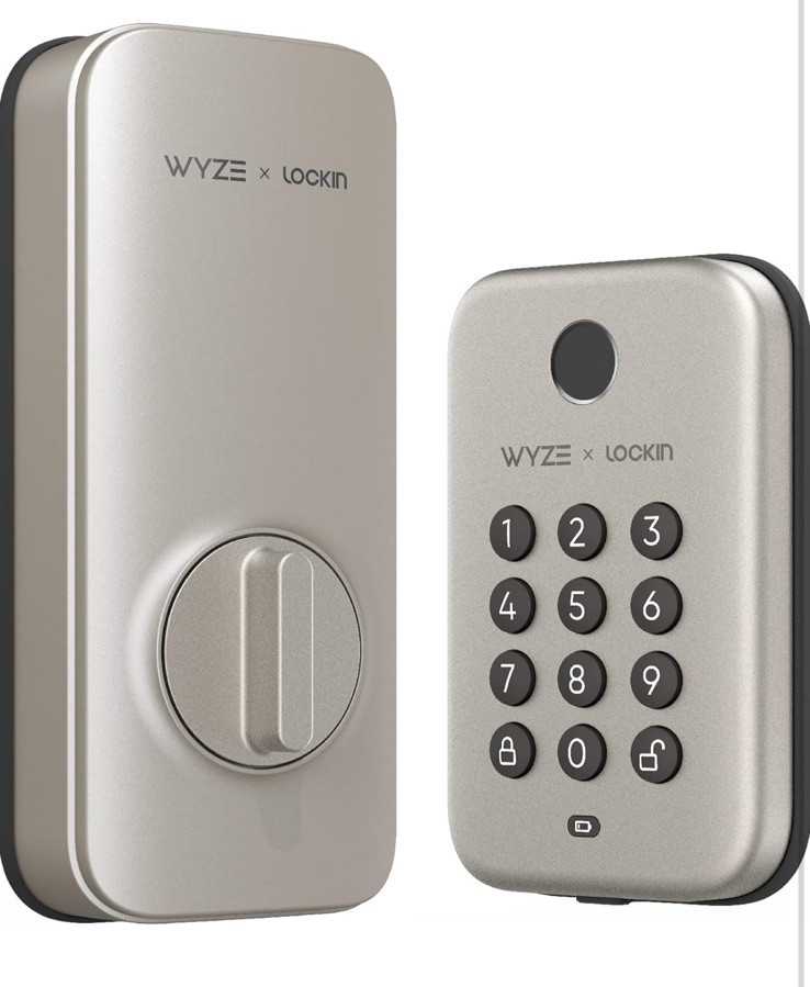Wyze Auto-Lock Smart Deadbolt with Fingerprint Bluetooth Keyless Entry