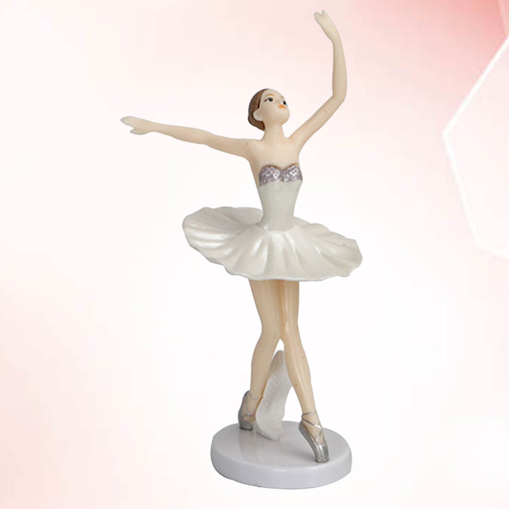 Resin Ballet Cupcake Topper Ornaments Figurine Collection