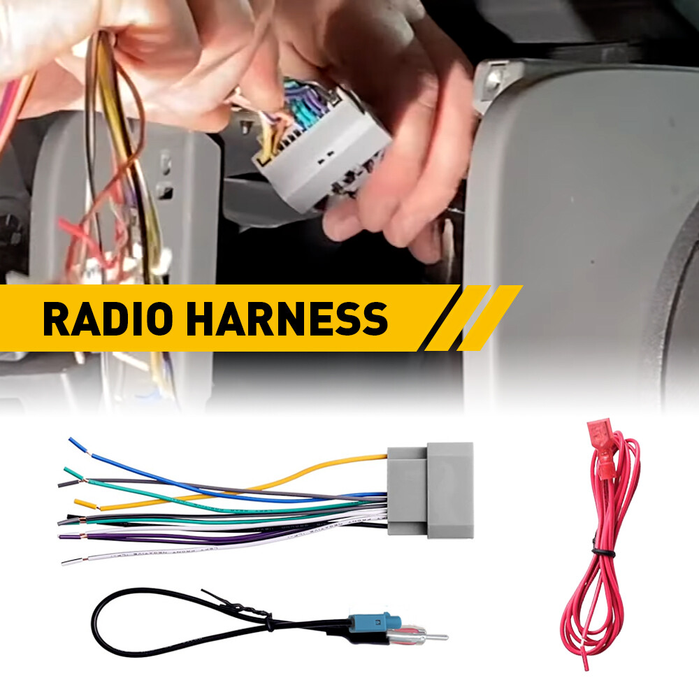 2008-16 Dodge Grand Caravan Stereo Wiring Harness & Antenna Adapter