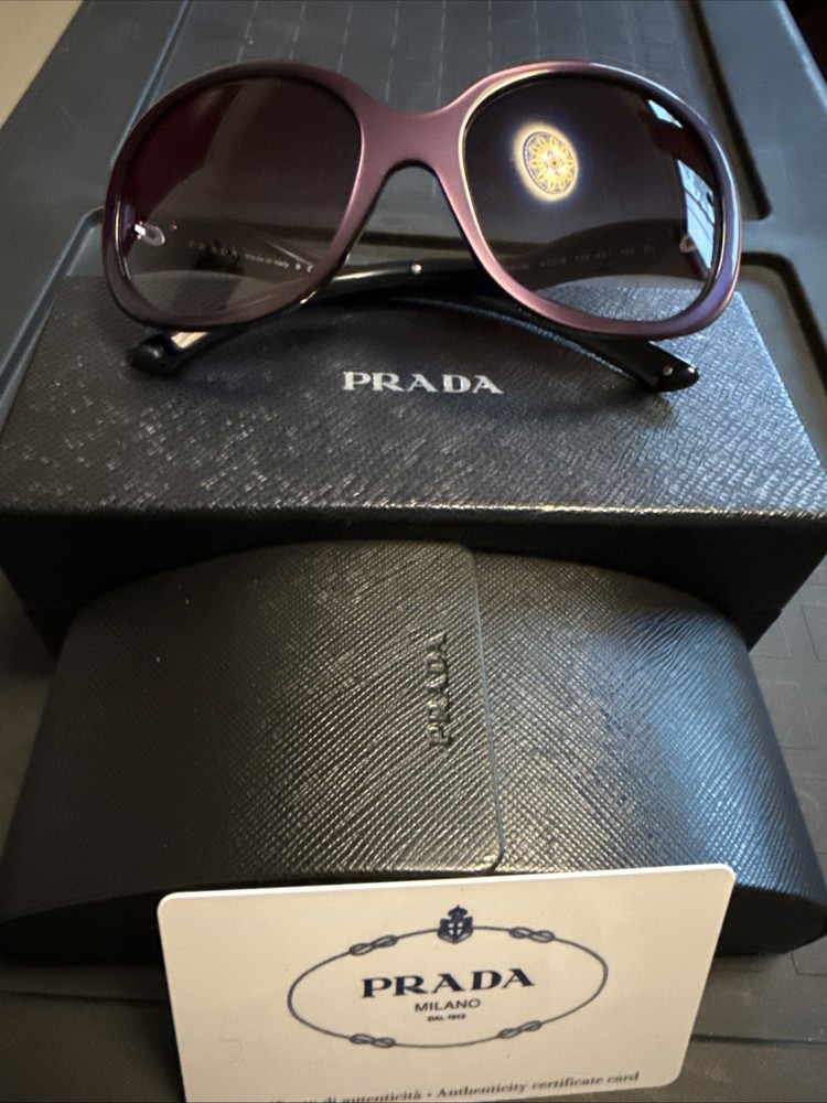 Prada Milano Women's Violet Frame & Lens Sunglasses