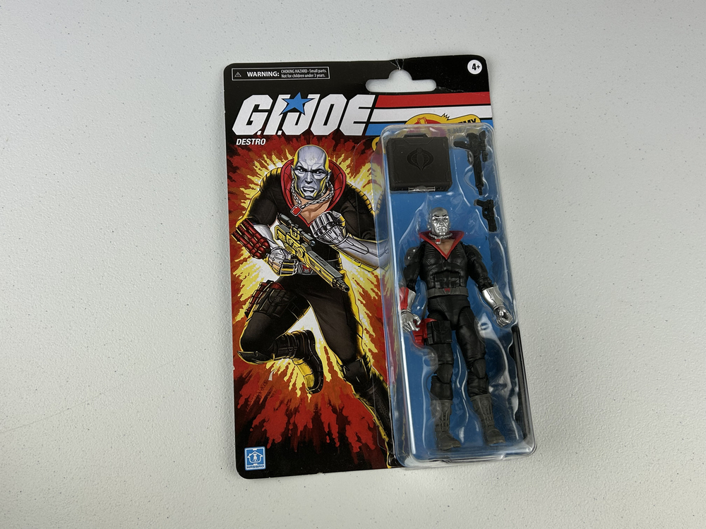 G.I. Joe Classified Series (Retro Cardback): Destro SEALED Chrome Dome Cobra