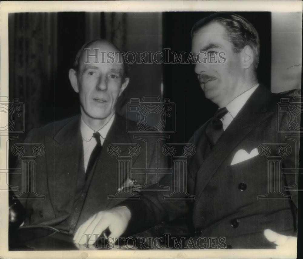 1943 Press Photo Anthony Eden British Foreign Minister - mja97224