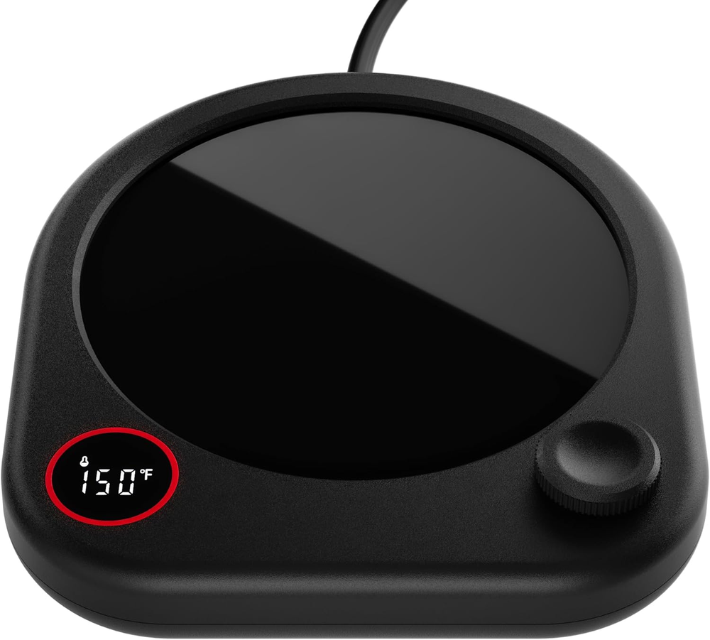 Coffee Mug Warmer Desk Electric Cup Heater Tea Milk Beverages Adjustable Display