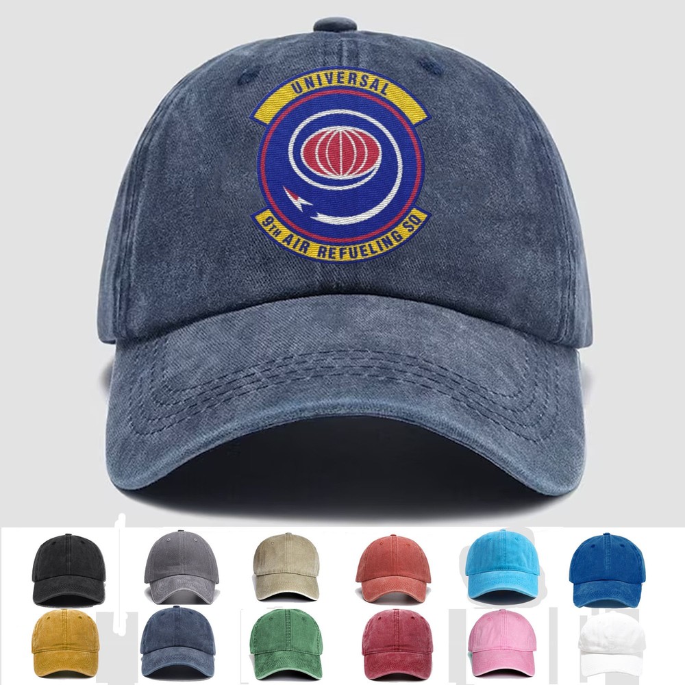Custom Personalization Embroidered Hat 9th Air Refueling Squadron, Veteran Cap 2
