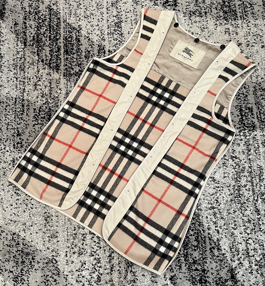 Burberry London Trench Coat Removable Lining Size M