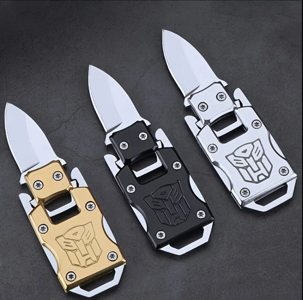 Mini portable Pocket Knife Blade Pocket Hunting Keychain High Hardness Steel