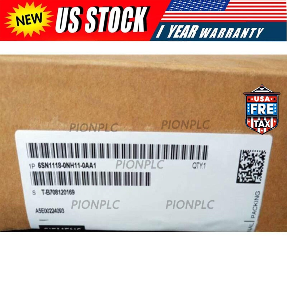 New Siemens 6SN1 118-0NH11-0AA1 6SN1118-0NH11-0AA1 SIMODRIVE 611 universal E HR