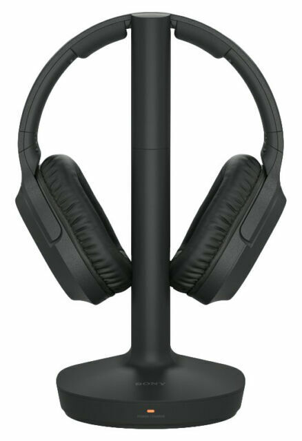 Sony RF400 Wireless Home Theater Headphones - Black
