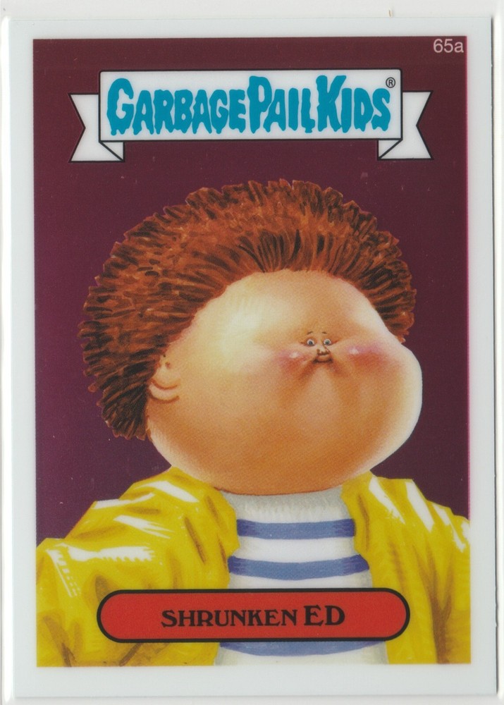 Shrunken Ed 65a Garbage Pail Kids 2014 Chrome Series 2 CS2 GPK