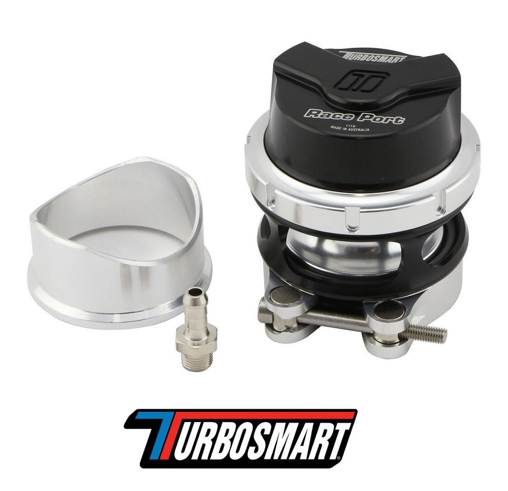 Turbosmart Gen V Race Port BOV Blow Off Valve 50mm Black Universal TS-0204-1132