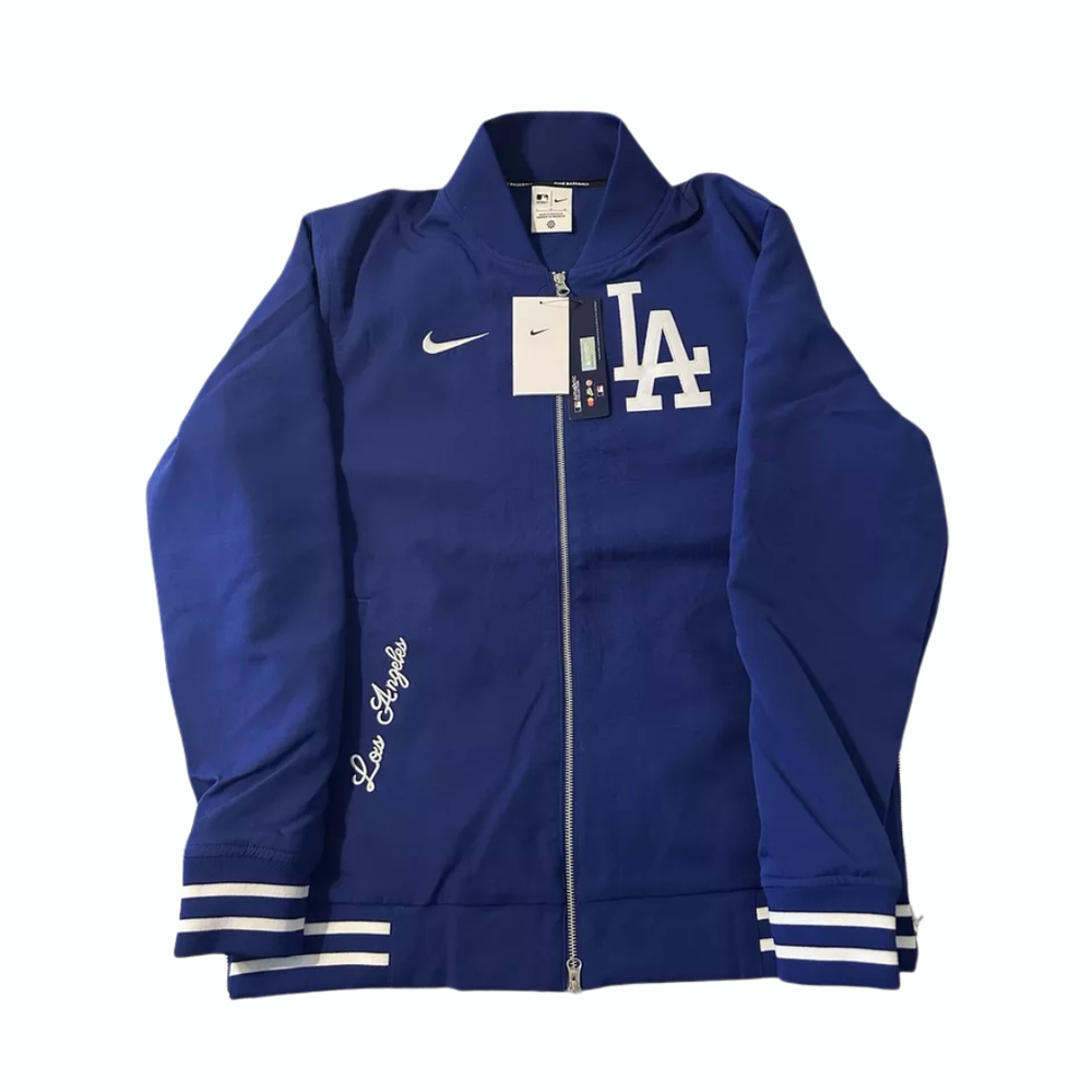 Los Angeles Dodgers  Authentic Collection Full-Zip Bomber Jacket Men's LARGE