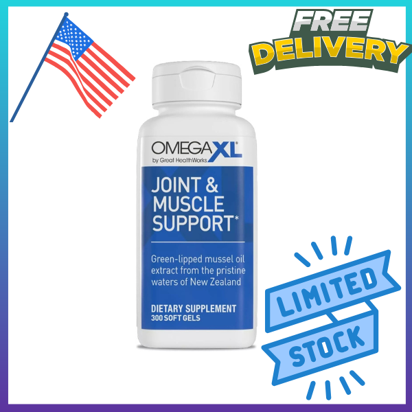 Omega XL 300 Capsules - Green Lipped Mussel Omega-3 Joint Relief Supplement