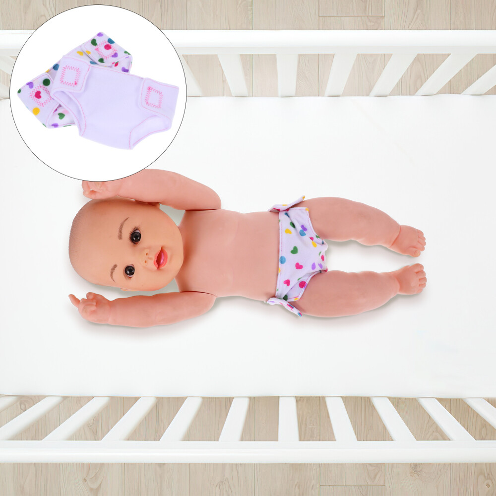 2 Pcs Kids Toys Reusable Doll Nappy Diaper Changing Accessories Child