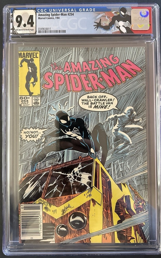 Amazing Spider-Man #254 1984 CGC 9.4 Newsstand!