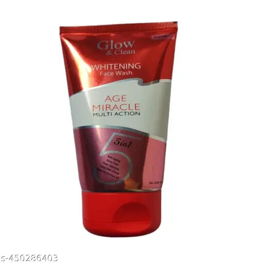 Glow & Clean Whitening Face Wash Age Miracle Deep Cleaning for Women & Men 100Gm