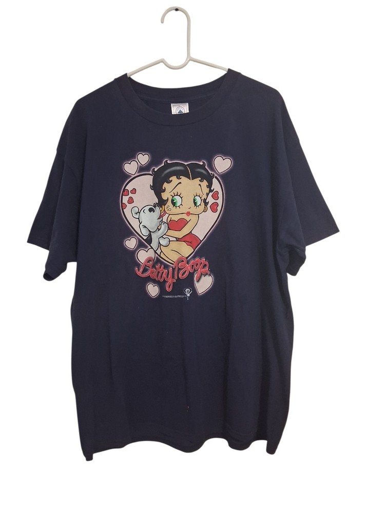 Vintage Y2K Betty Boop Graphic T Shirt XL