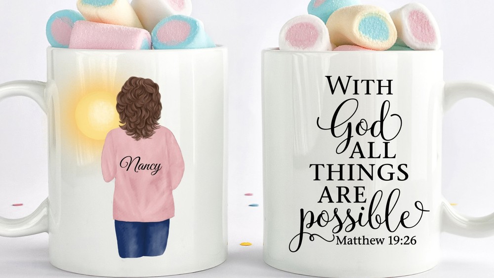 Bible Verse Mug Christian Gift Bible Verse Coffee Mug Christian Mug Custom Bible