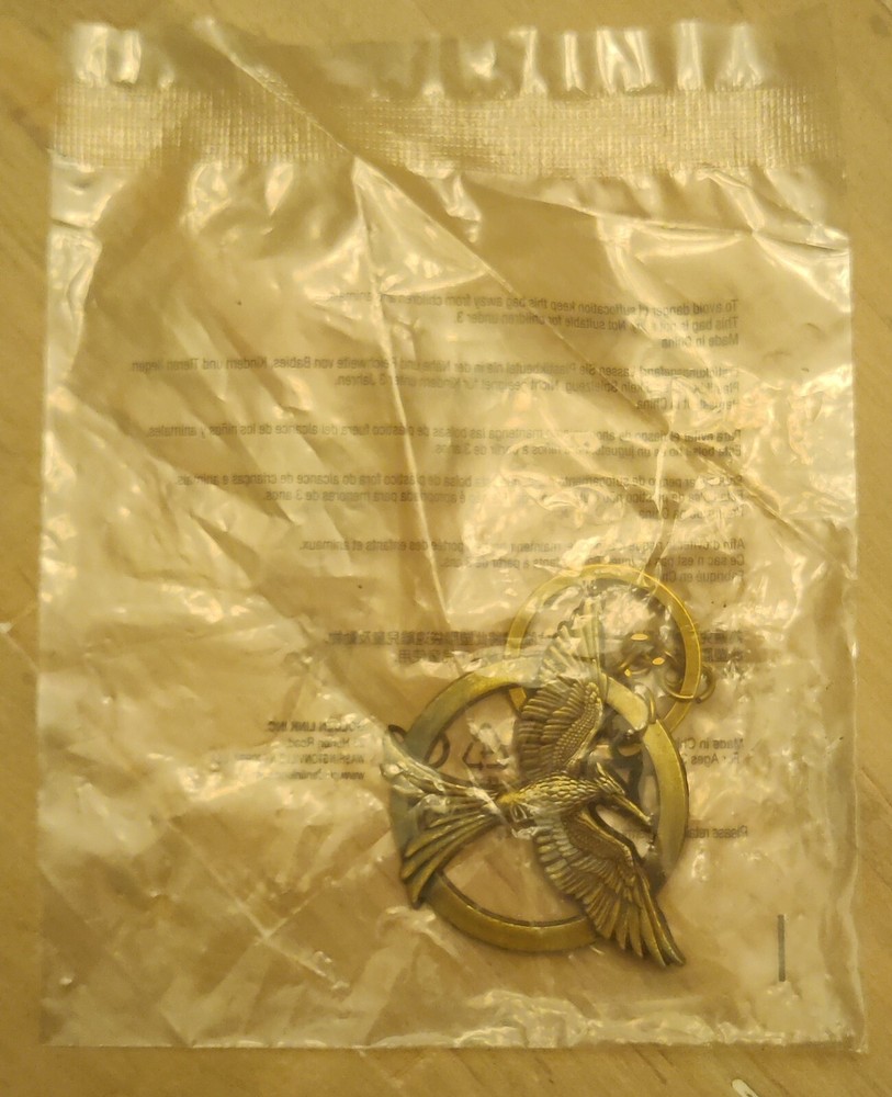 Mockingjay Keychain The Hunger Games 2014 Movie Promo Lions Gate Keyring