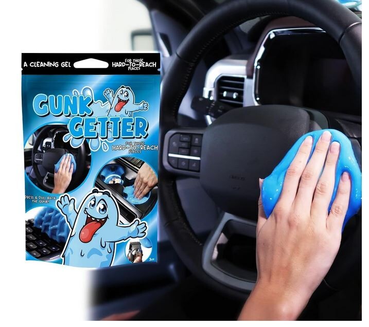 PeerBasics Gunk Getter, Cleaning Gel for Those Hard to Reach Places, Automotive