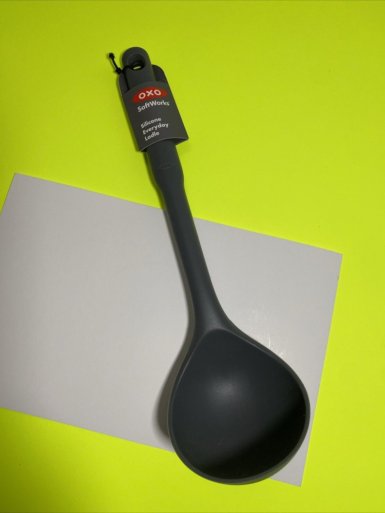 OXO Soft Works Silicone Everyday Ladle for Effortless Cooking