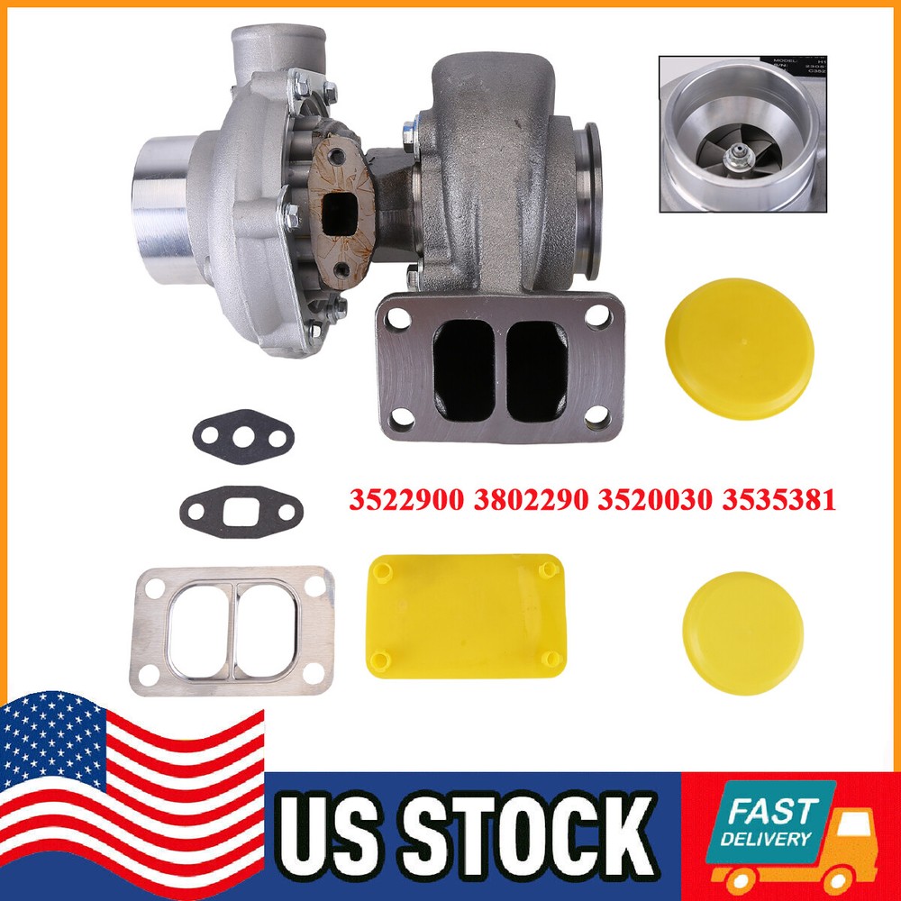 H1C TURBO CHARGER FOR CUMMINS 4TA-390 DIESEL ENGINE 3522900 3802290 3520030 NEW