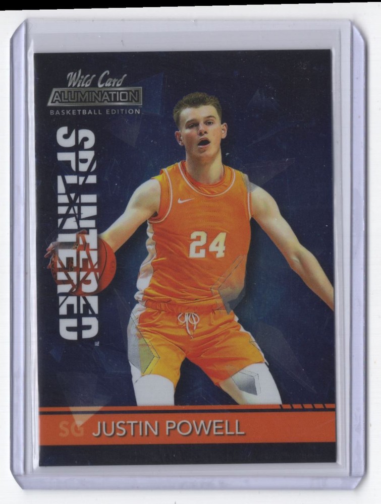 2021-22 Wild Card Alumination Splintered Justin Powell Tennessee Volunteers