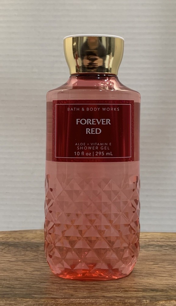 Bath & Body Works FOREVER RED Shower Gel with Aloe & Vitamin E 10 oz