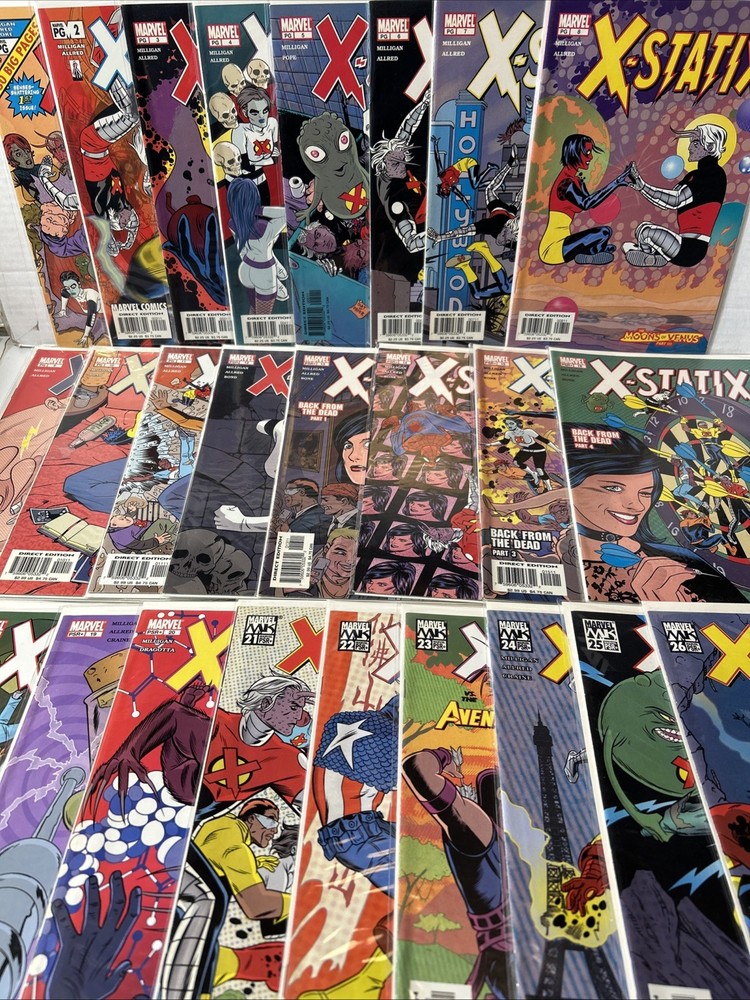 X-Statix - #1-26 - (2002) VF/NM – Complete Set / Run