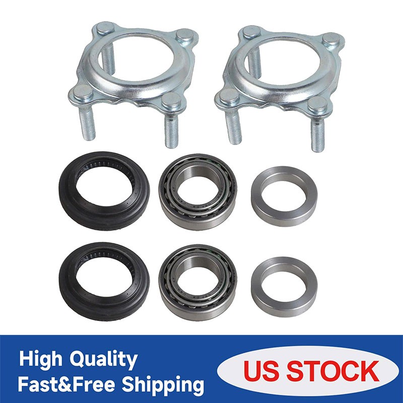 8Pcs Both Side Rear Axle Bearing and Seal Kit for 2007-2017 Jeep JK Wrangler