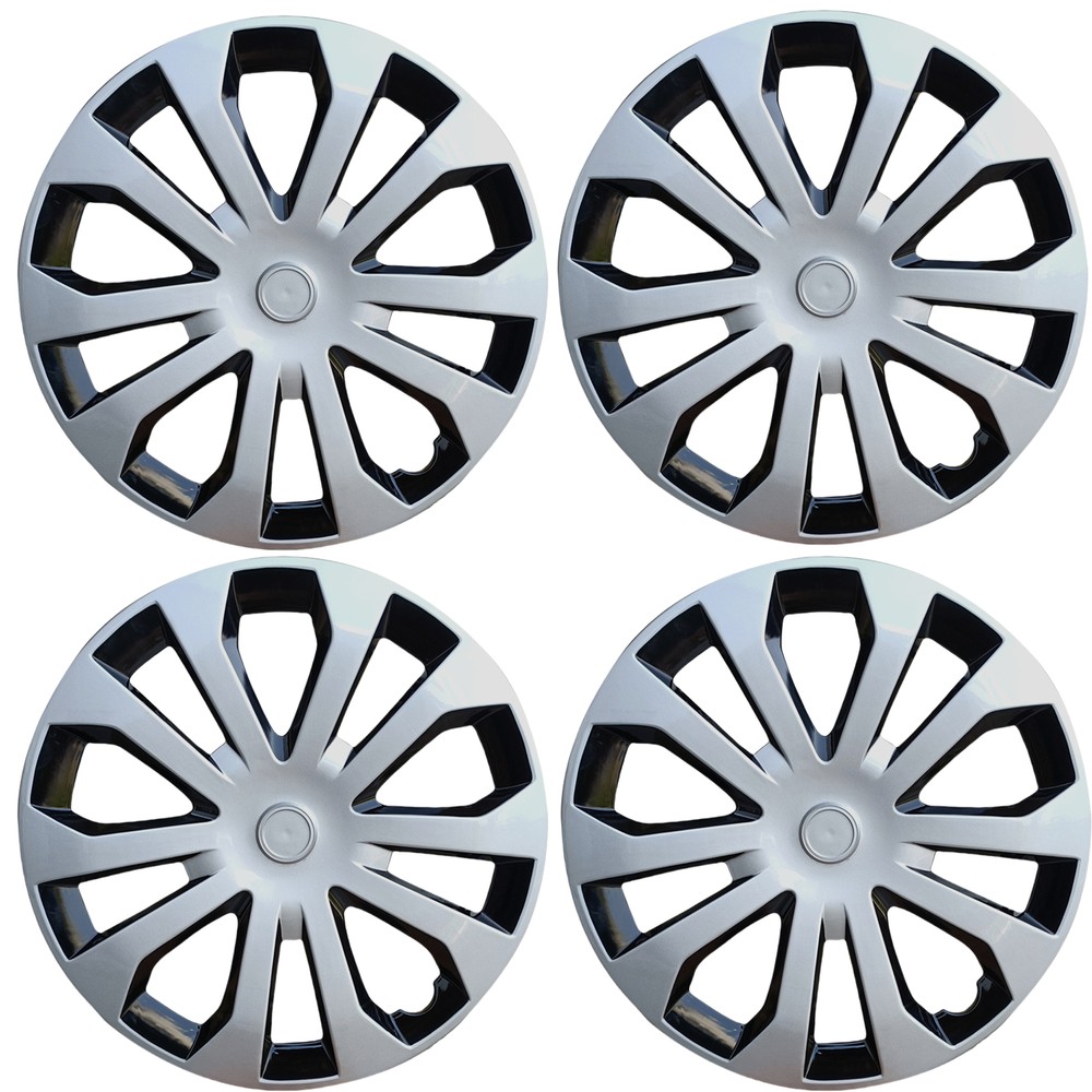 4PC 16-Inch Wheel Hub Covers for Honda Nissan Toyota Ford R16 Rims