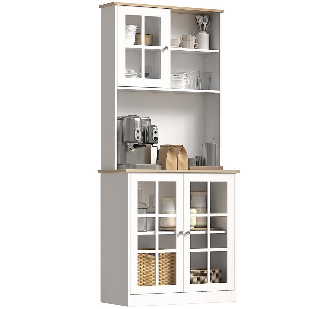 Kitchen Pantry Storage Cabinet, 72