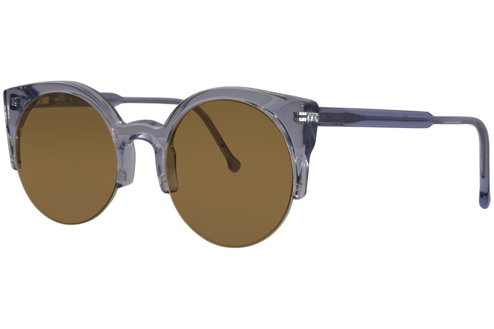RetroSuperFuture Lucia 572 SS12 Women's Transparent Blue and Yellow Sunglasses 51mm