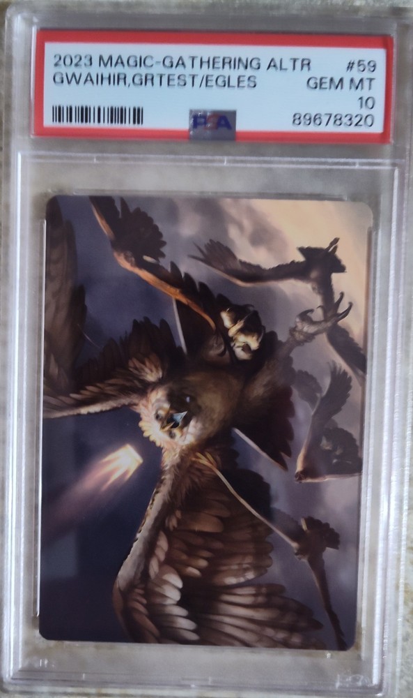 2023 MTG Lord of the Rings Gwaihir #59 PSA Gem Mint 10 Card
