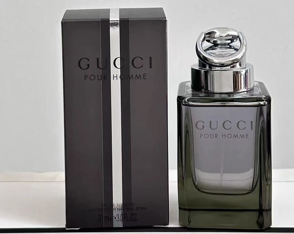 Gucci Pour Homme For Men Cologne Eau de Toilette 3.0 oz ~ 90 ml EDT Spray