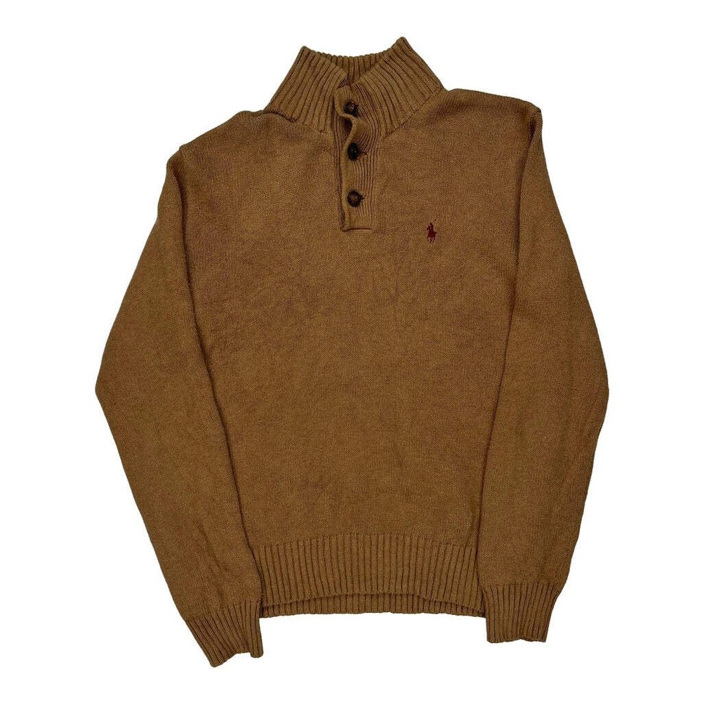 Polo By Ralph Lauren Sweater - Small Brown Wool
