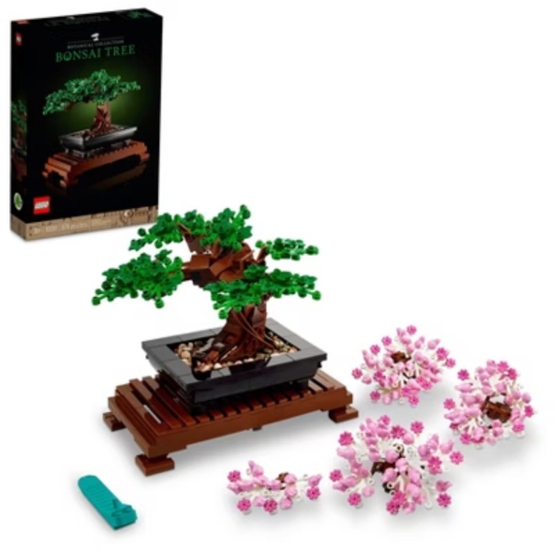 LEGO Icons Bonsai Tree Building Kit 878 Pieces