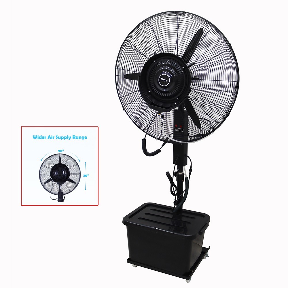 Humidification and Watering Industrial Spray Electric Fan Shaking Head 158㎡/min