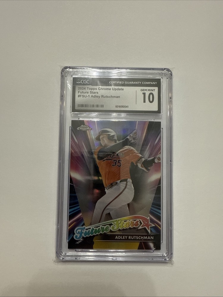 2024 Topps Chrome Update Series Future Stars FSU-1 Adley Rutschman Rookie Card