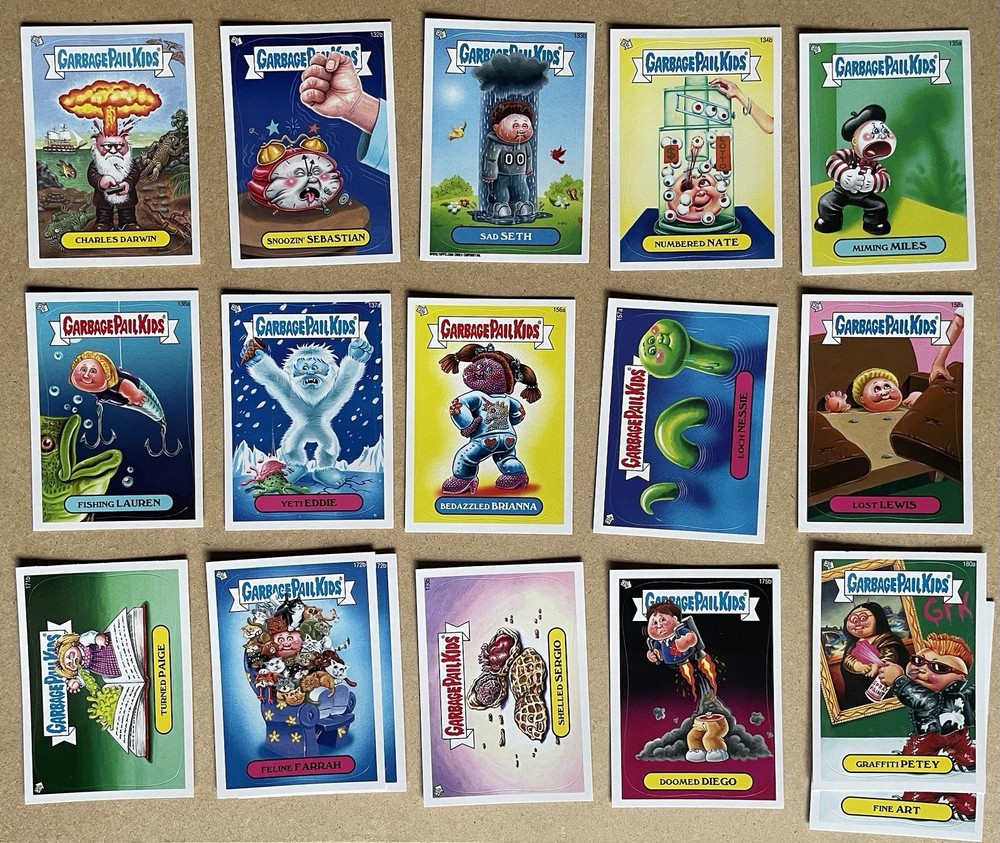 Garbage Pail Kids Series 3 - 17 Card Lot in Great Condition
