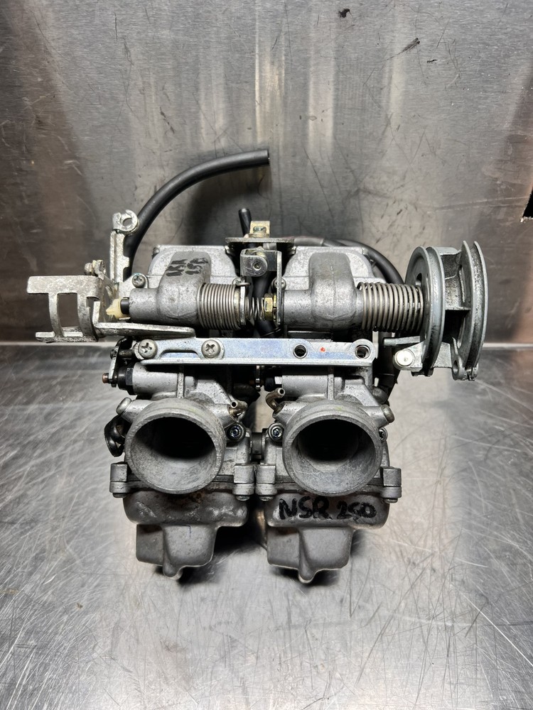 HONDA NSR 250 NSR250 CARBURETOR SET Carburettor Carburettors Oem Genuine Rare