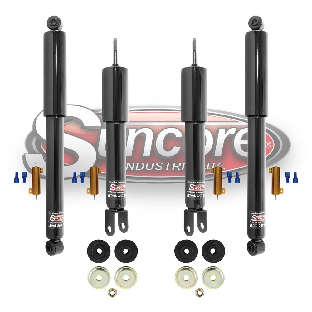 00-06 GMC Yukon Z55 4 Wheel Active Suspension to Passive Gas Shocks Conversion