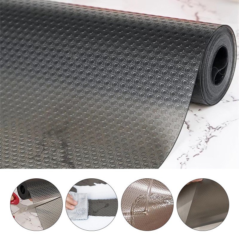 Washable Non-Slip Reusable Drawer Liners for Kitchen Cabinets Dustproof Placemats
