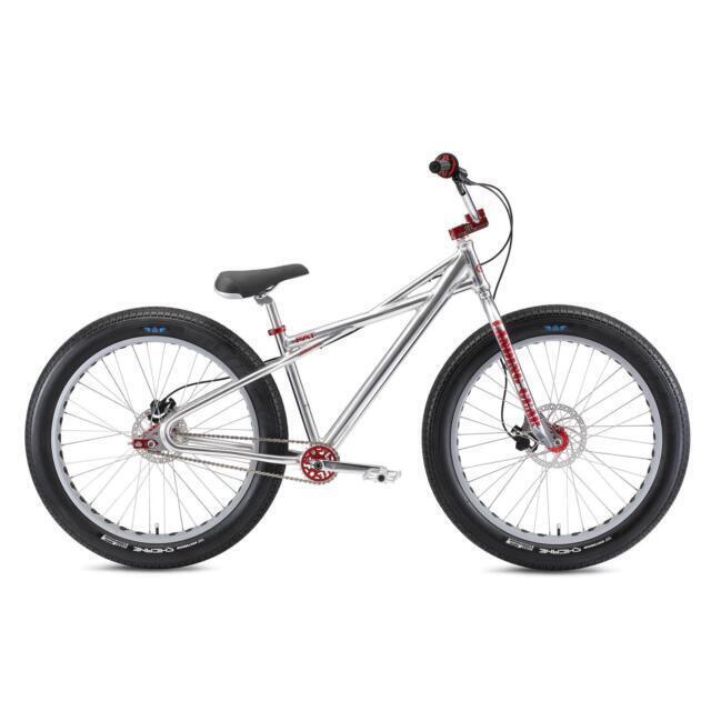 SE Bikes Fat Quad 26 in BMX Bike - Silver (21211350126)