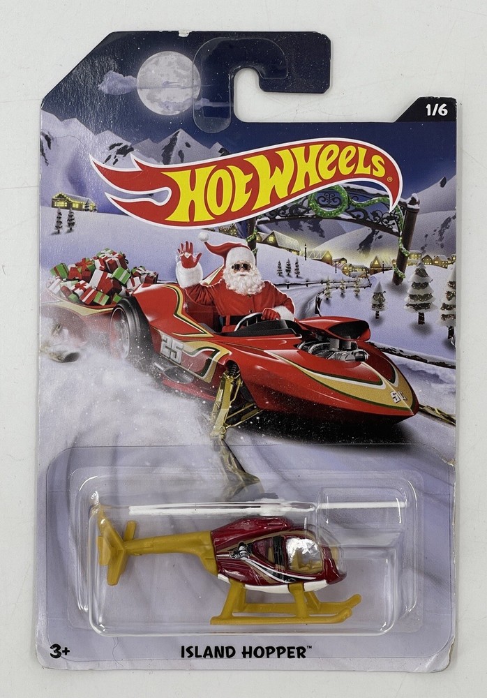 1:64 Hot Wheels Carbonator Diecast Holiday Edition Car Model