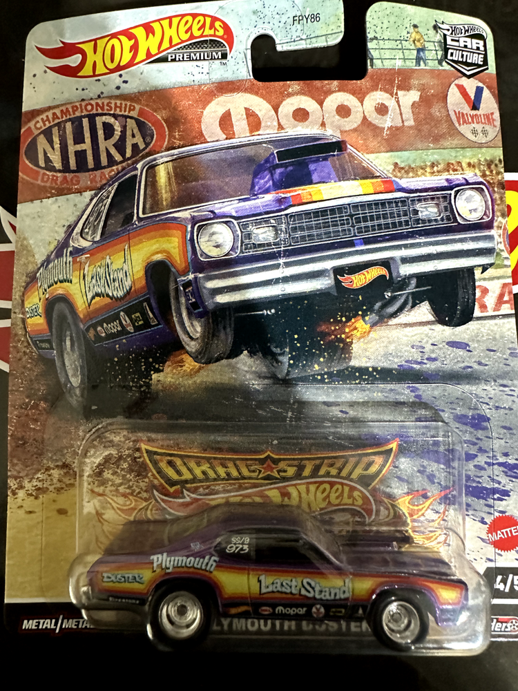 Hot Wheels Premium 🔥 - 2022 Drag Strip Demons 4/5 '73 Plymouth Duster